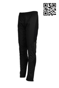 U227訂製彈力修身運動褲  製造反光運動褲  拉鍊開褲腳  設計後腰拉鏈運動褲  運動褲生產商